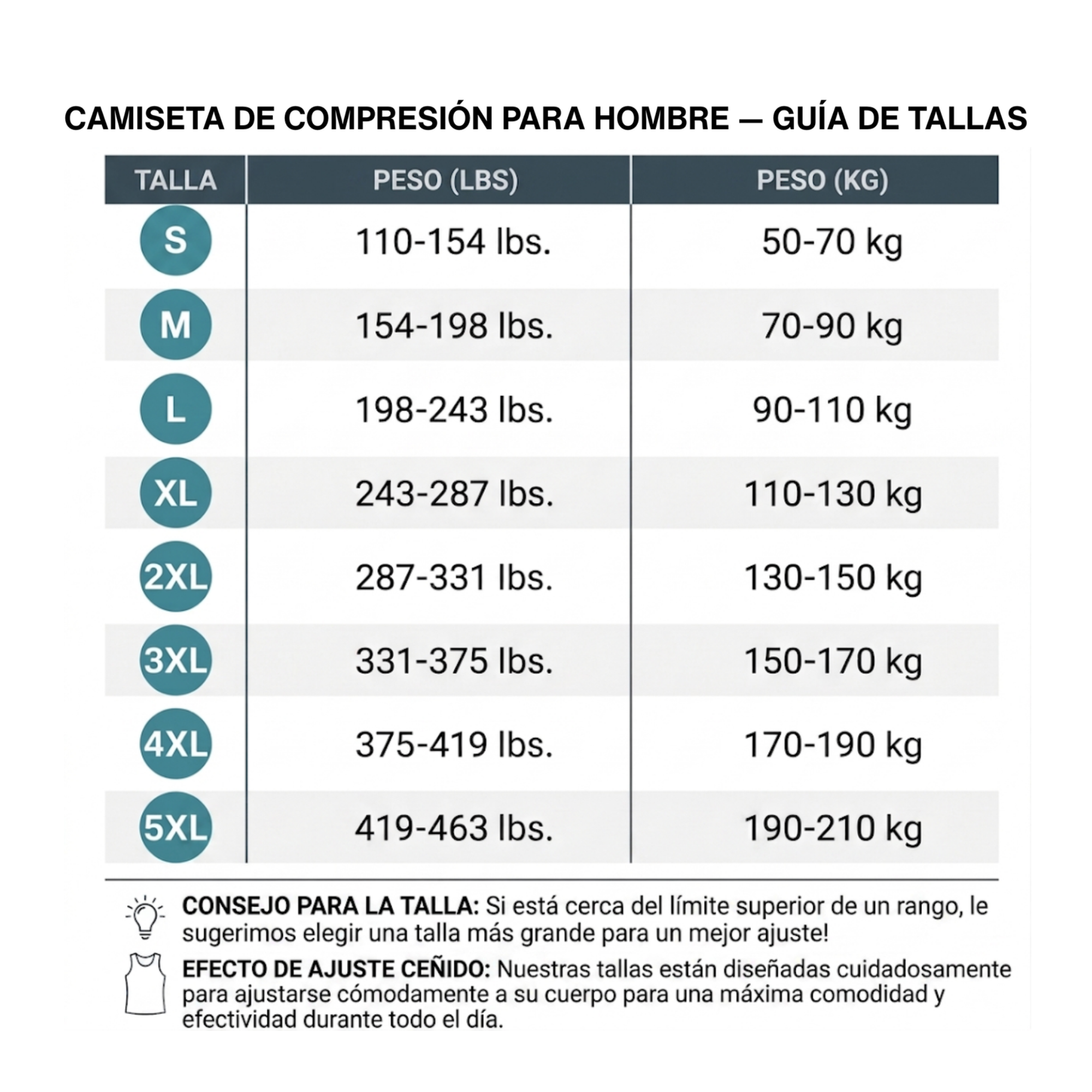 Camiseta de Compresión